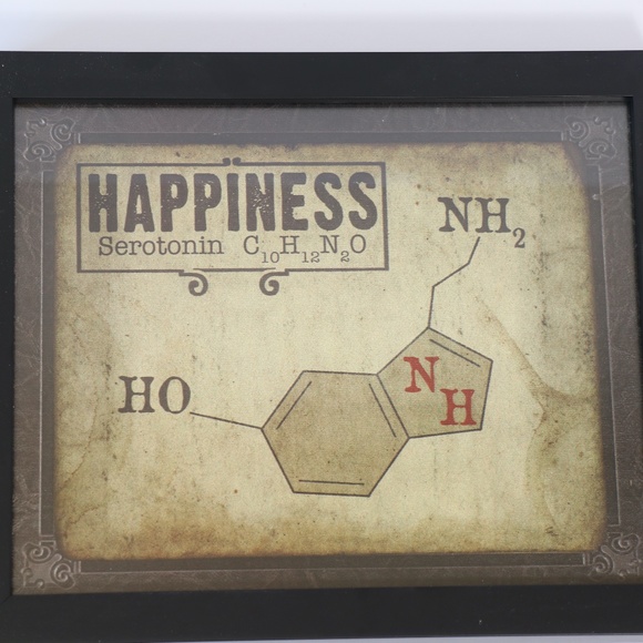 Framed artwork of molecular structures - lot of 3 - Picture 3 of 9